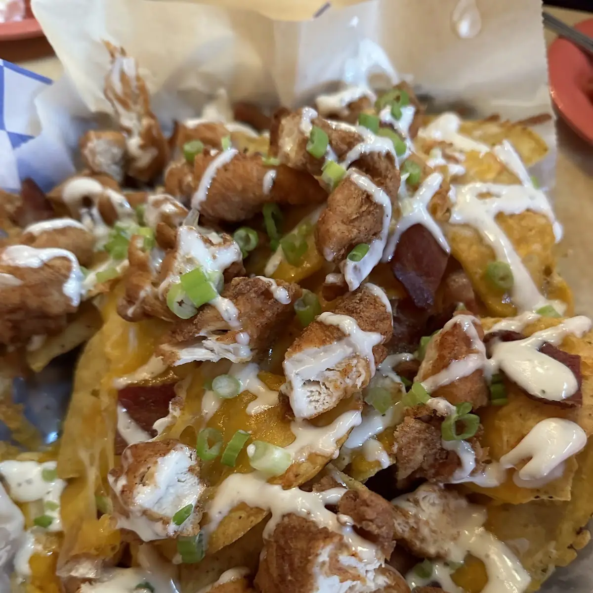 DJ's Buffalo Chicken Nachos