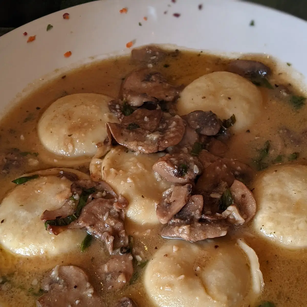 Short Rib Ravioli