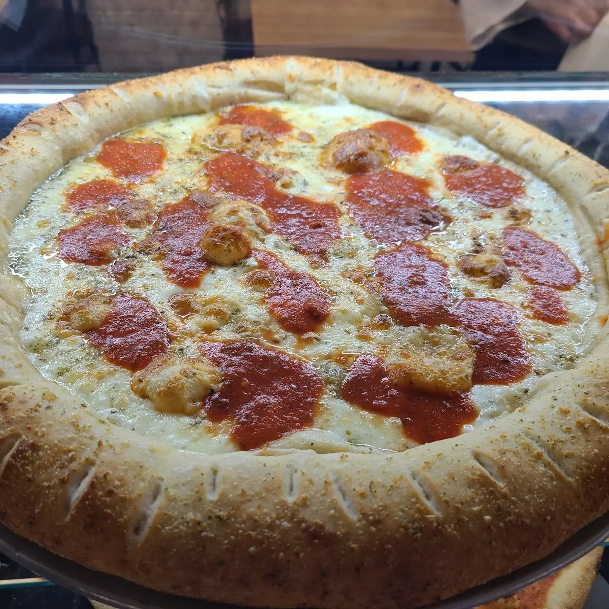 Cheese Crust Pizza