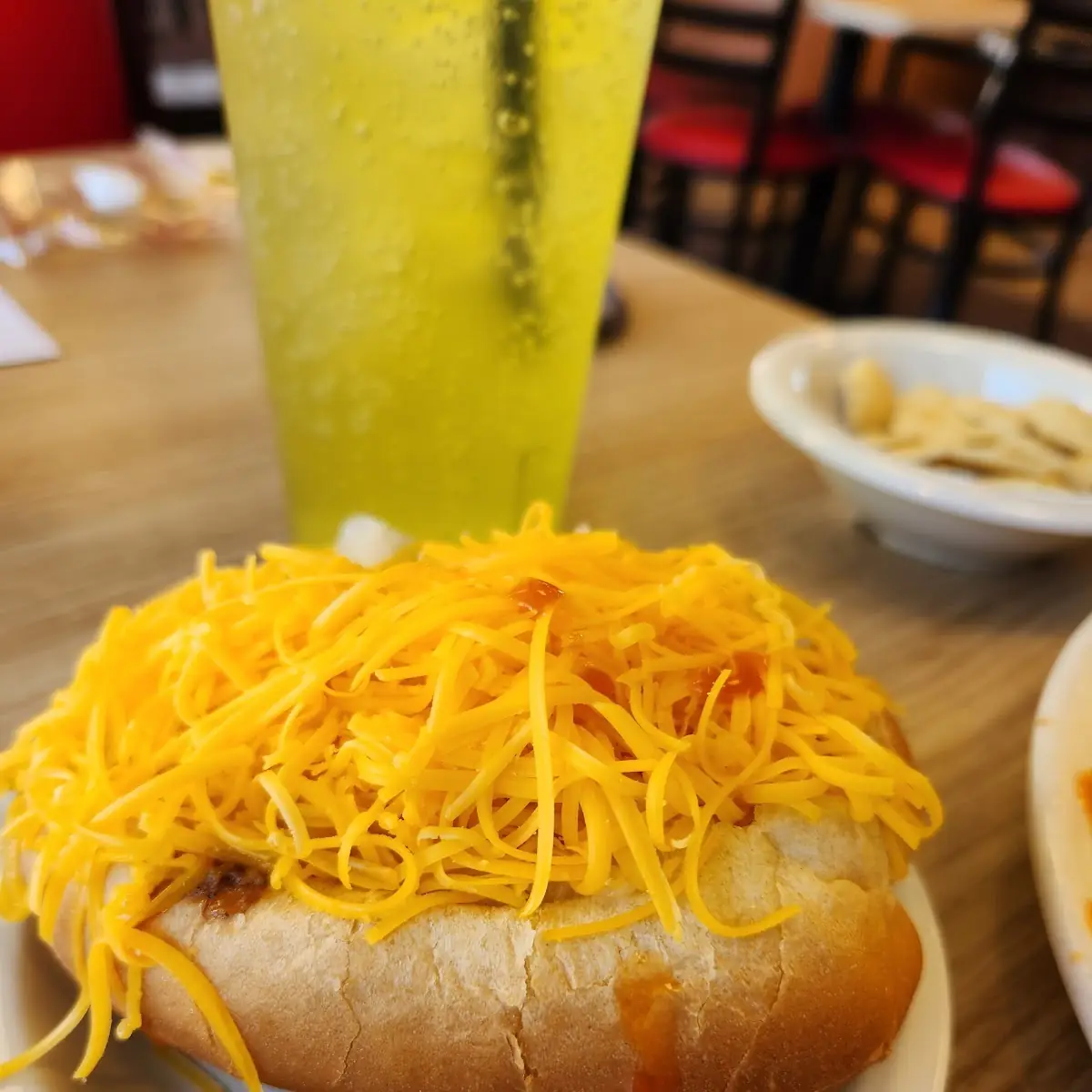 3 Way and a Cheese Coney Dog