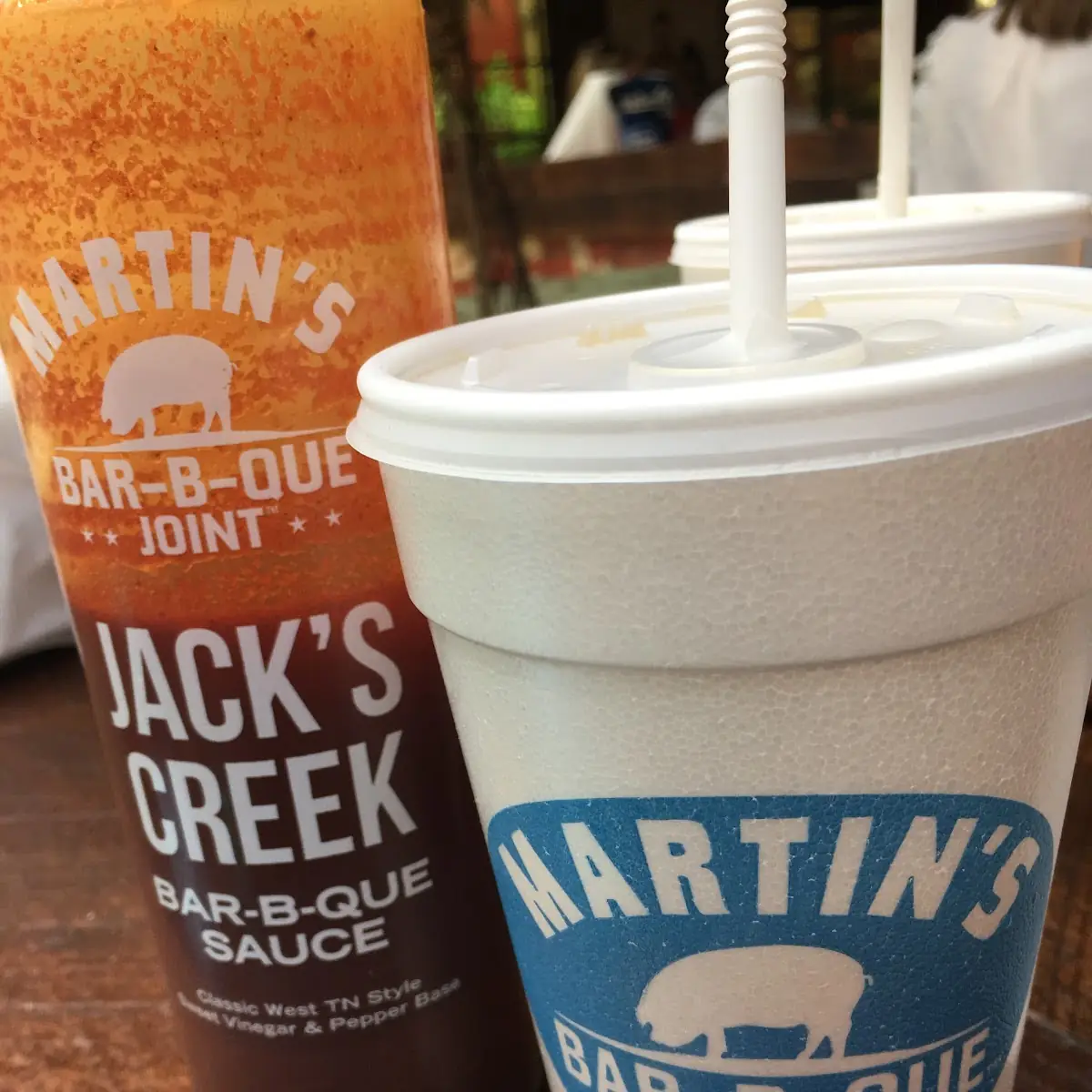 BBQ Sauce and Iced Tea