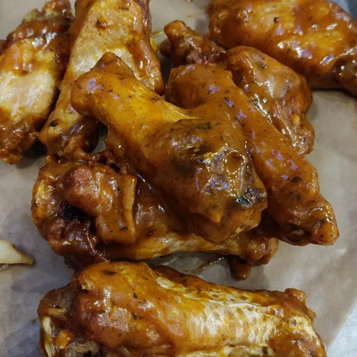 Chicken Wings with Fries