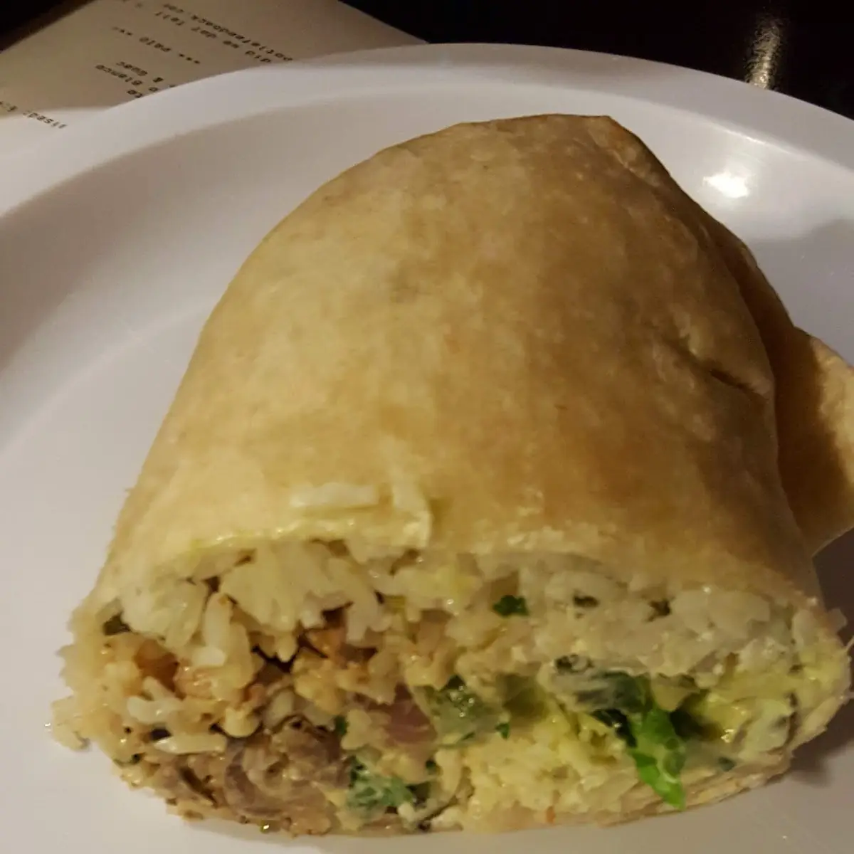 Chipotle Honey Chicken Burrito