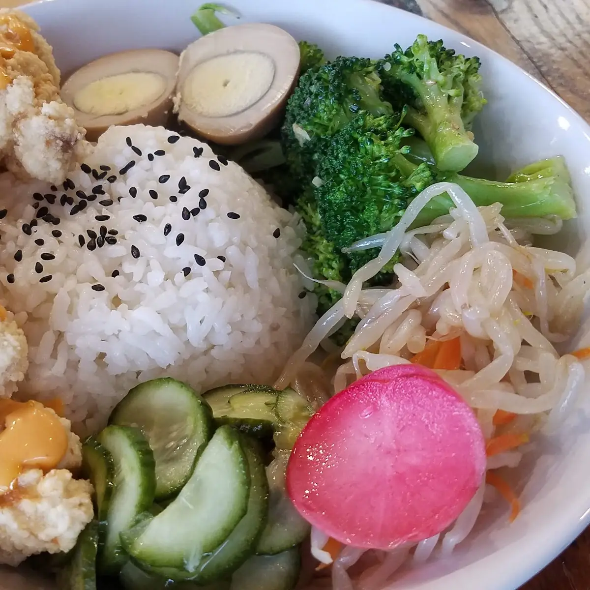 Crispy Cod Rice Bowl