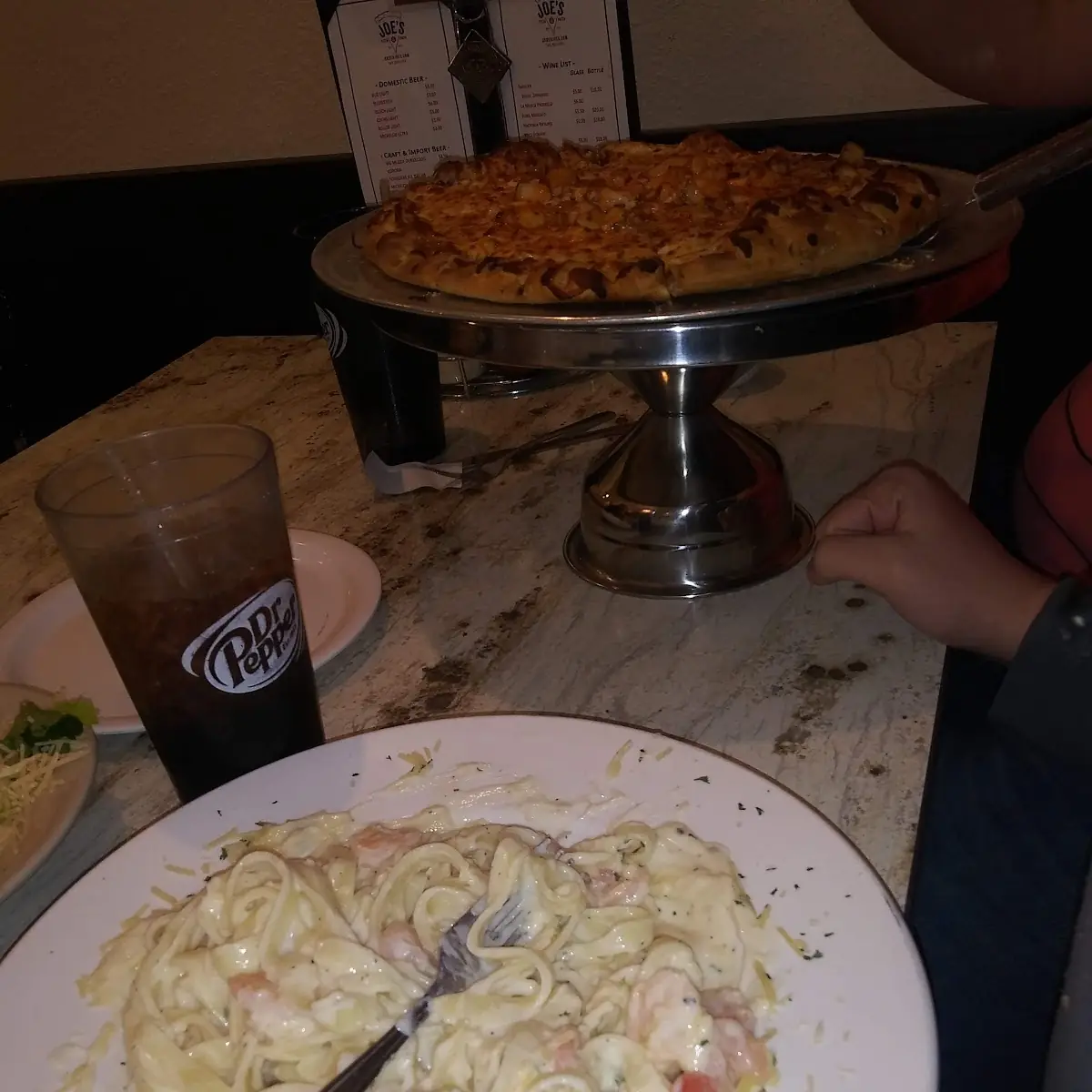 Shrimp Fettuccine Alfredo