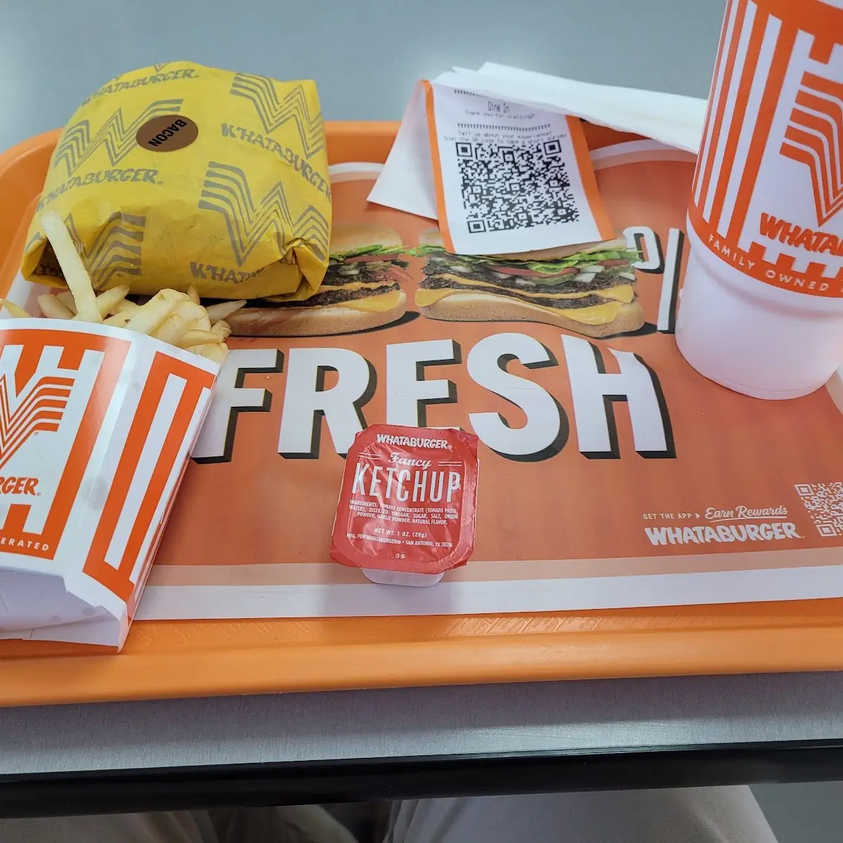 Bacon Cheeseburger Combo
