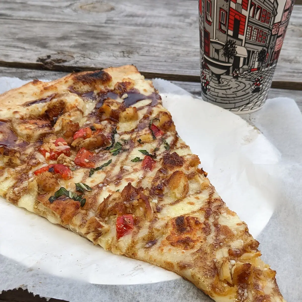Chicken Bacon Ranch Pizza