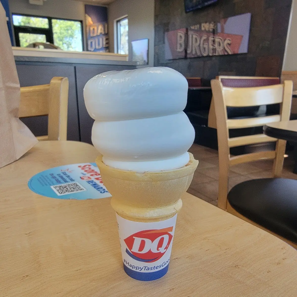 Vanilla Ice Cream Cone