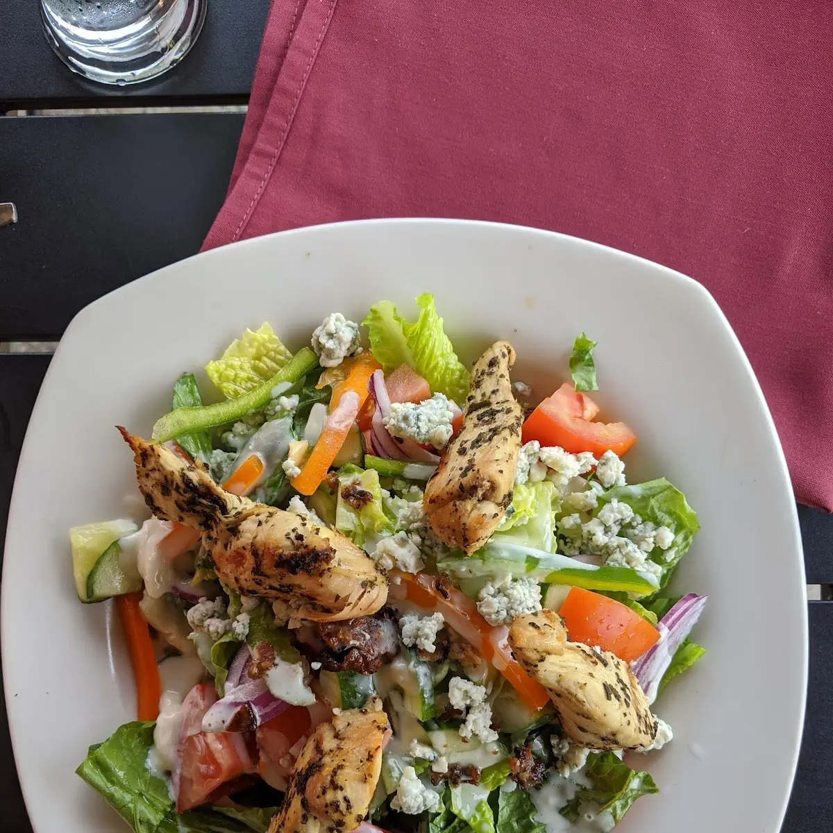 Crispy Chicken Salad, The Old Firehall Restaurant