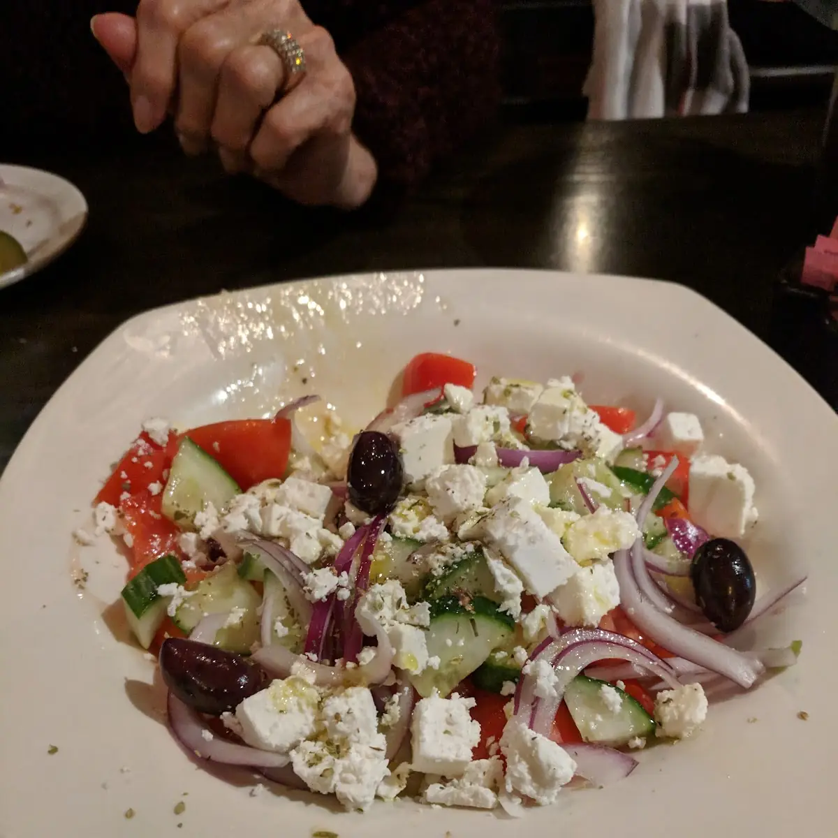 Greek Salad, The Old Firehall Restaurant