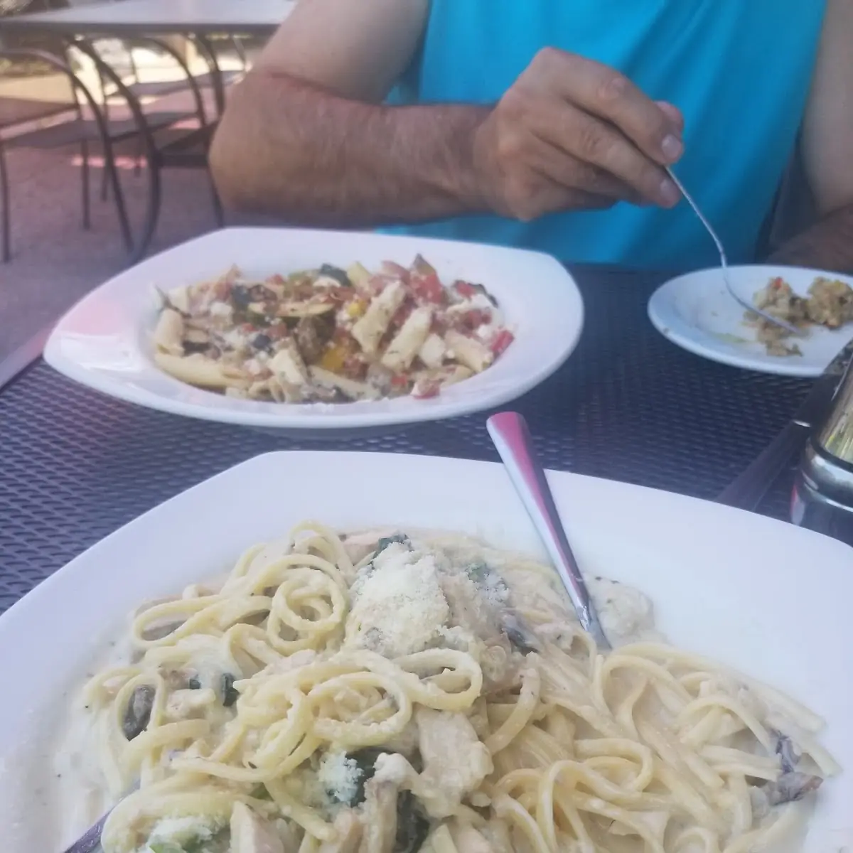Seafood Pasta, The Old Firehall Restaurant