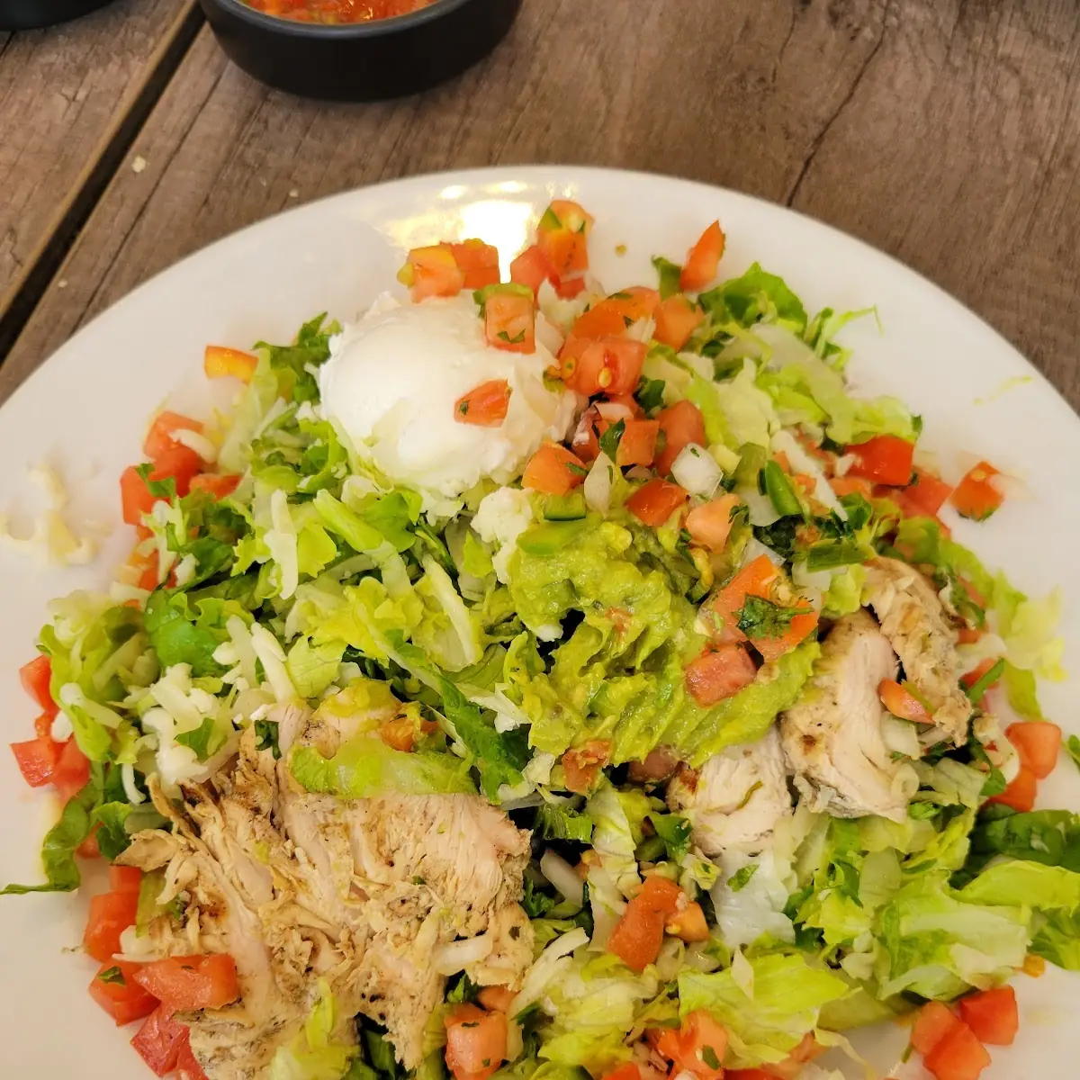 Chicken Tostada