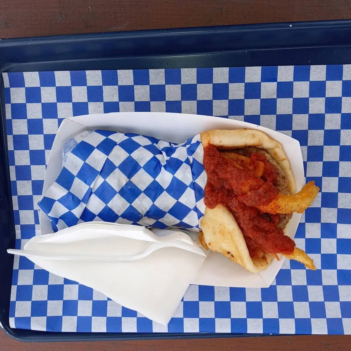 Lamb Gyro Sandwich