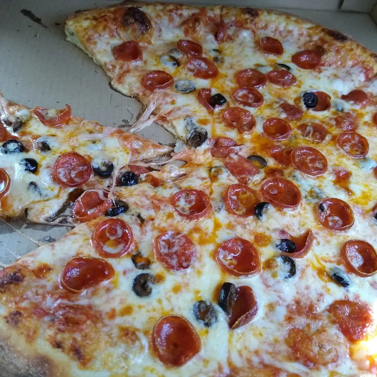 Pepperoni and Black Olive