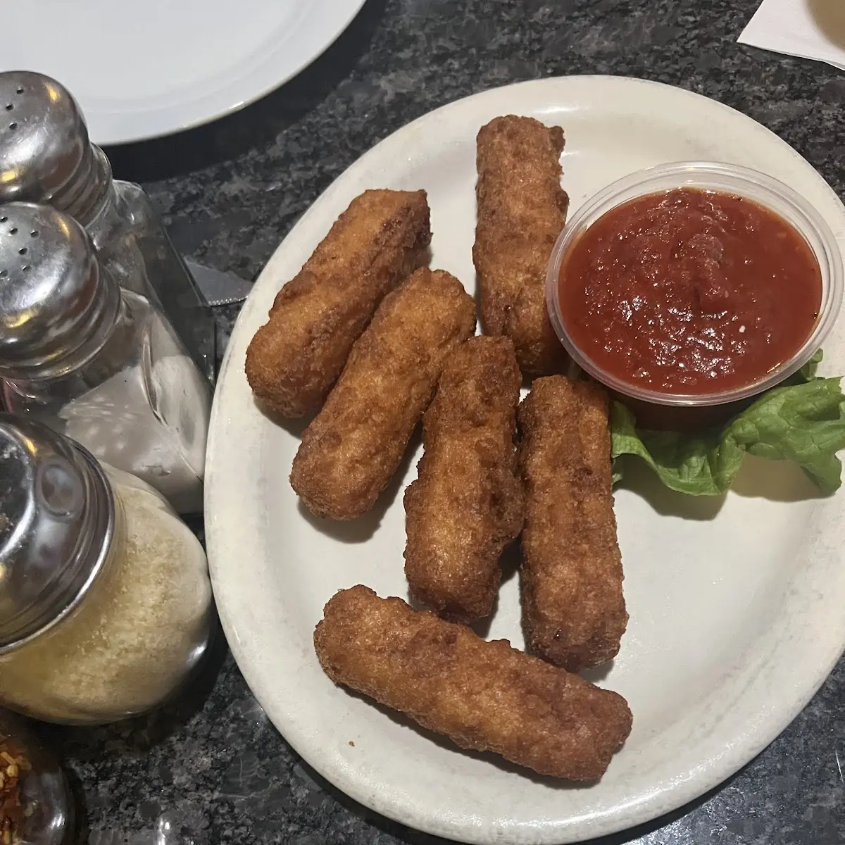 Battered Mozzarella Sticks