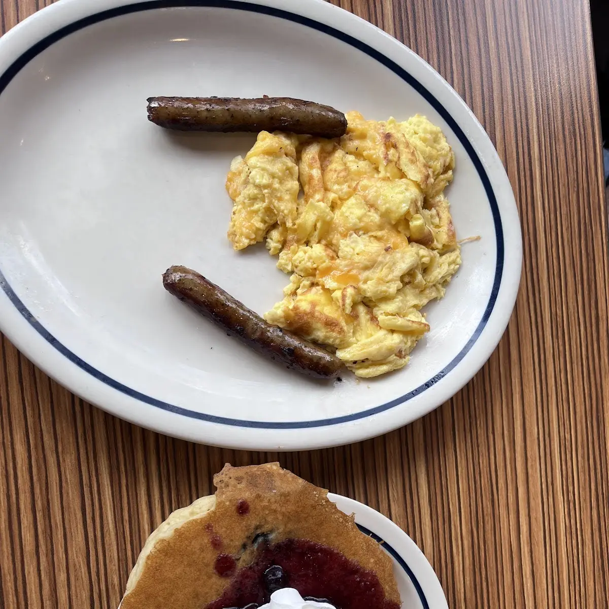 Blueberry Pancake Combo