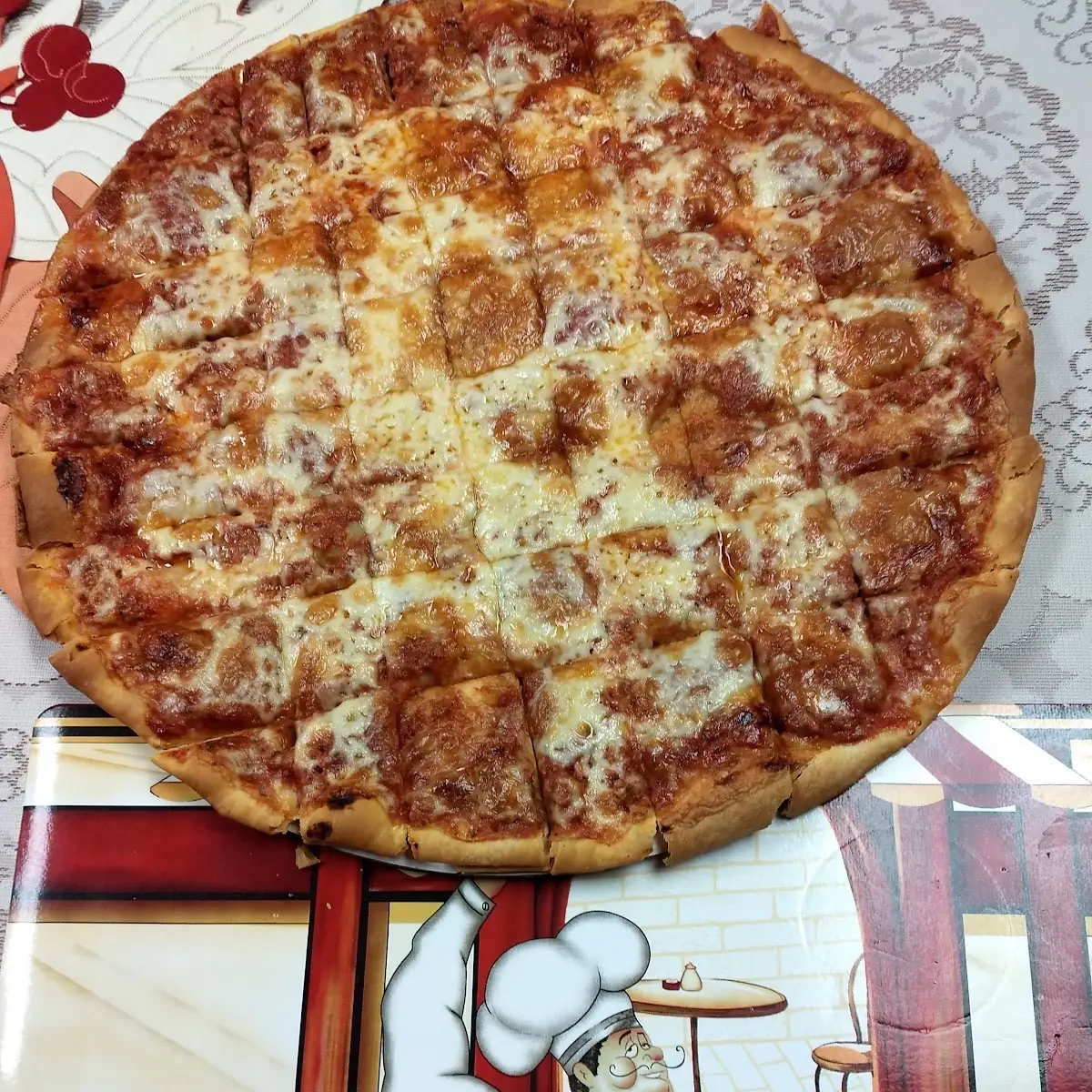 Large Sausage and Pepperoni Pizza