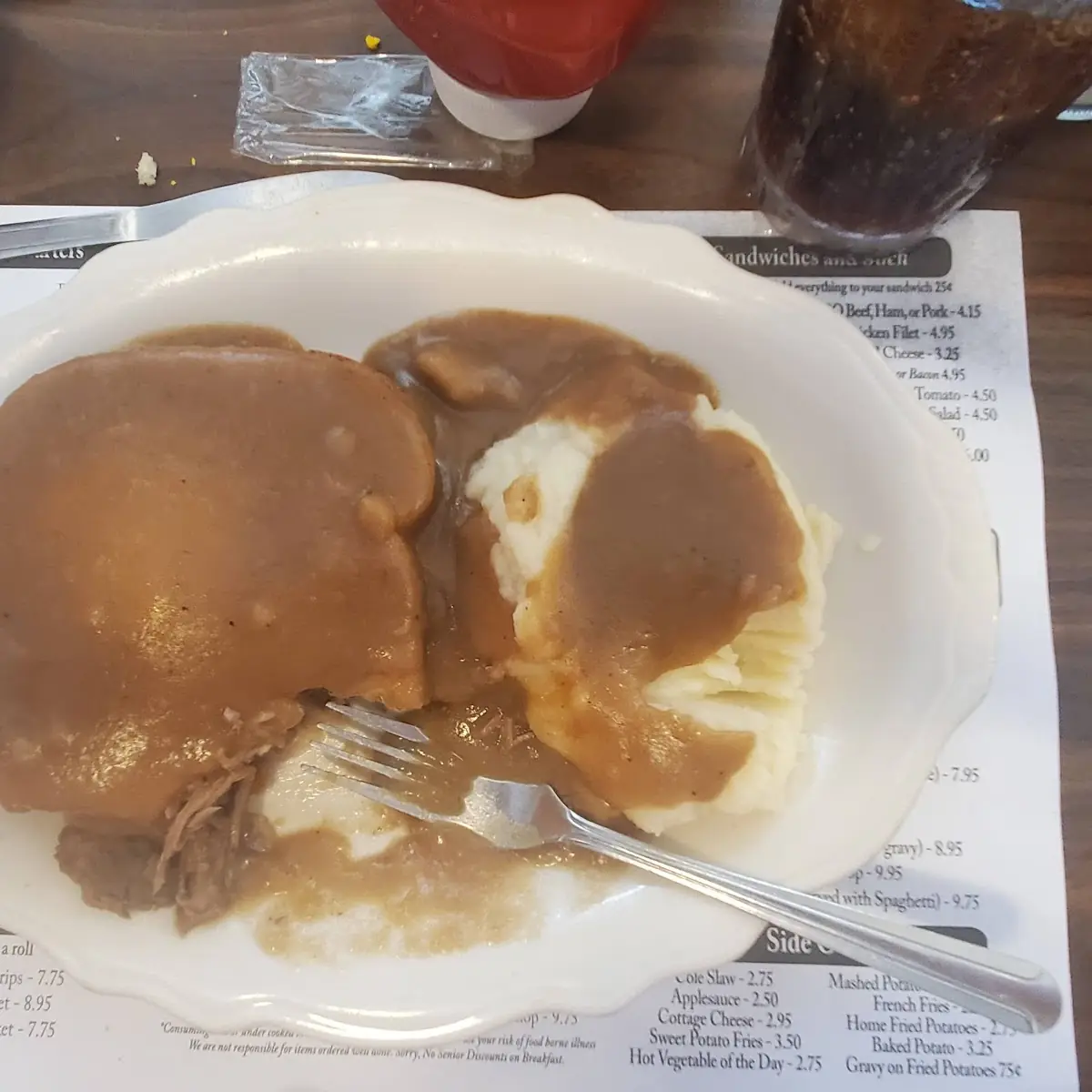 Hot Roast Beef Dinner