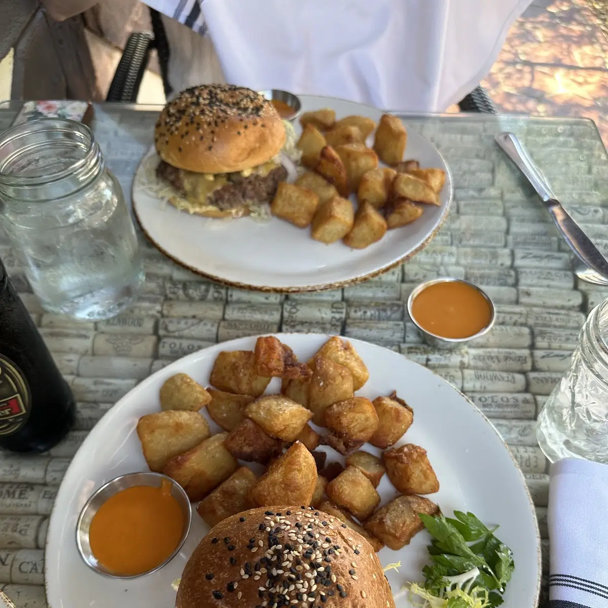Grilled Cheese Pulled Pork and Burger