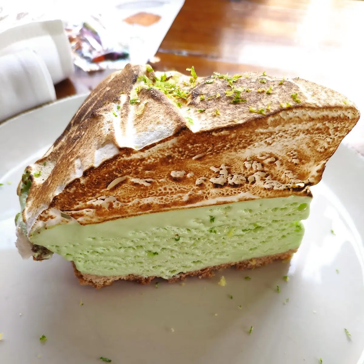 Key Lime Frozen Pie