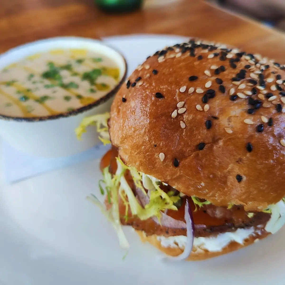 Pastrami Salmon Sandwich