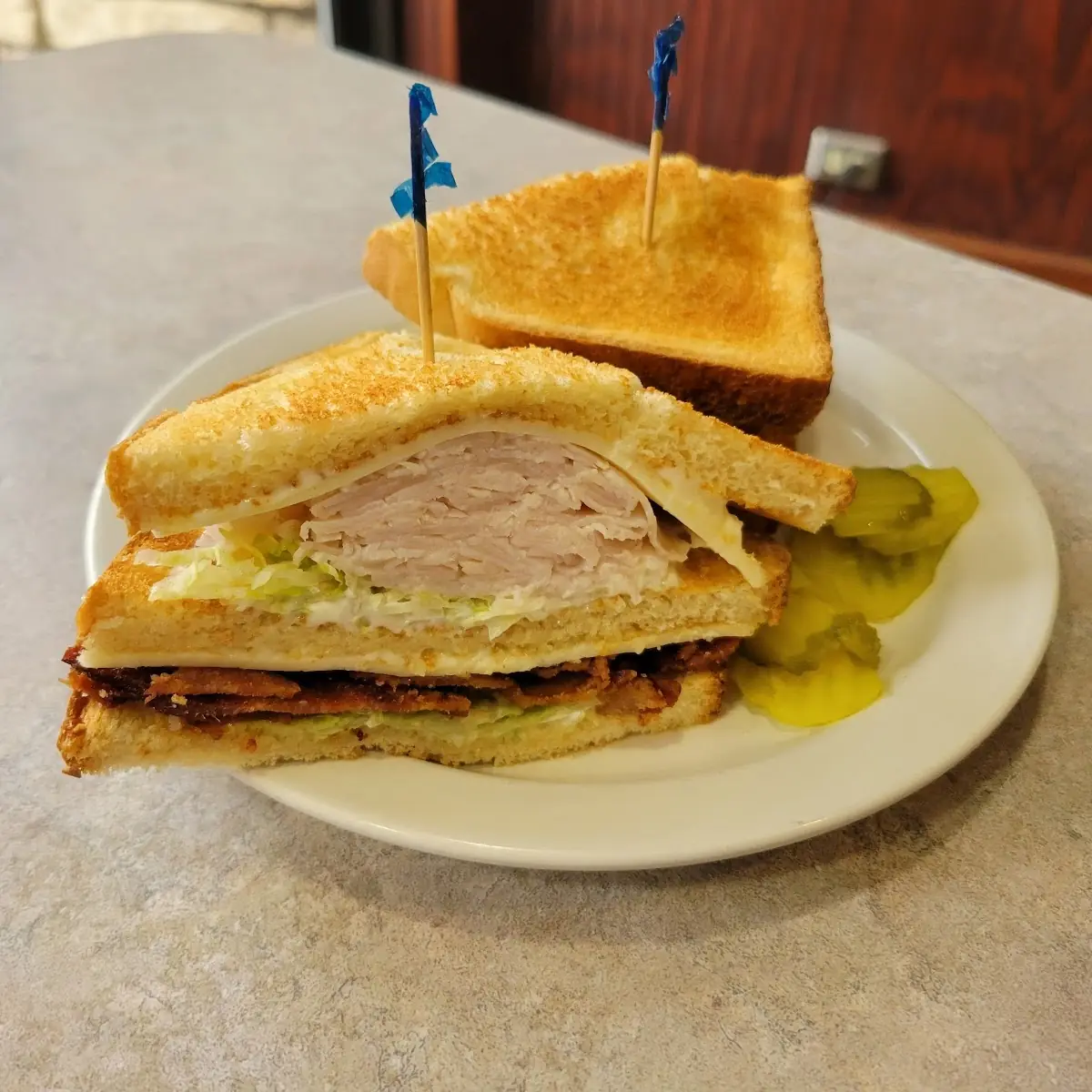 Turkey Bacon with Swiss