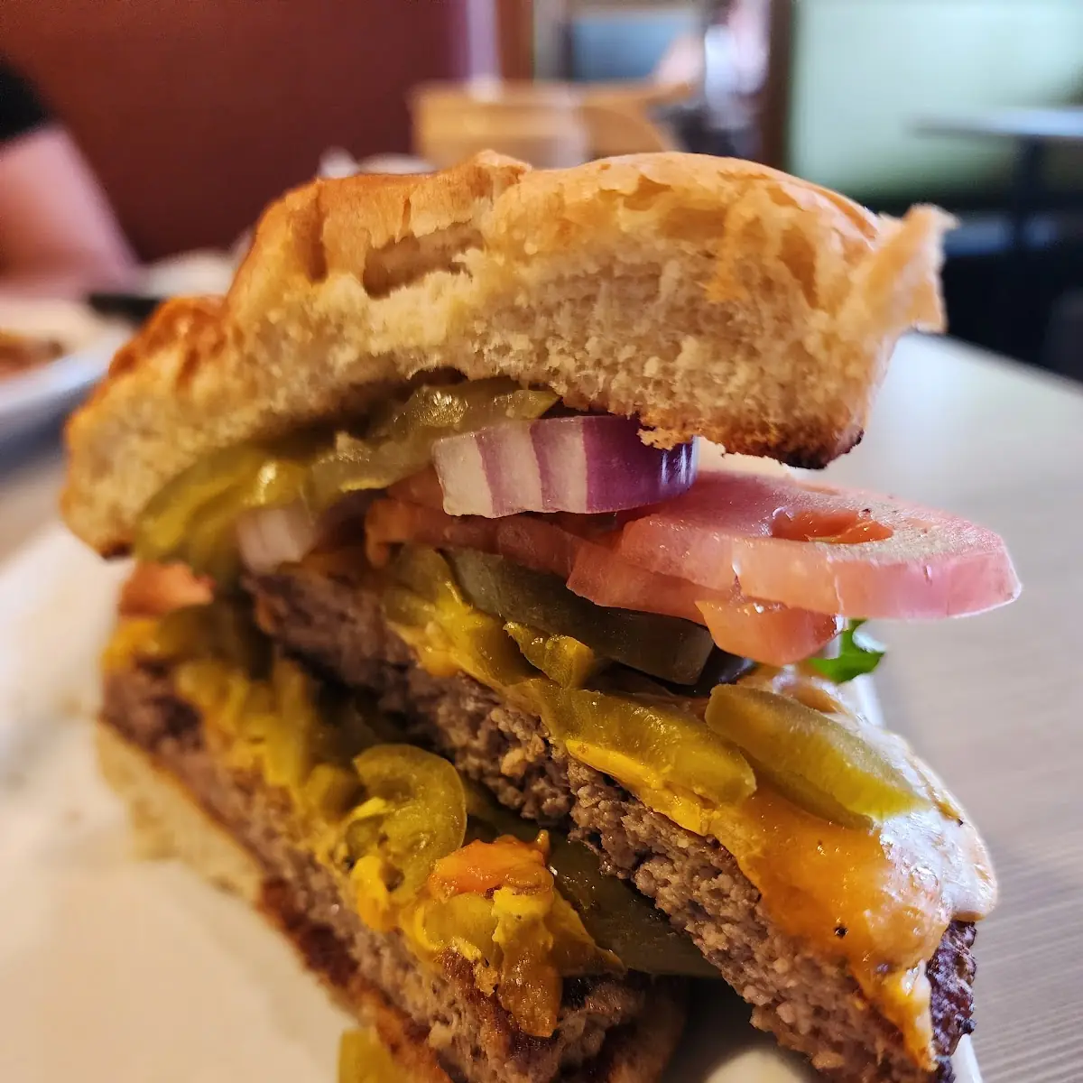 Double Cheeseburger All American