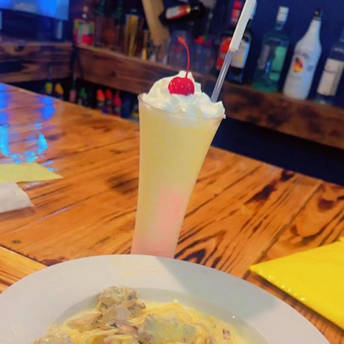Fettuccine Alfredo Con Pollo