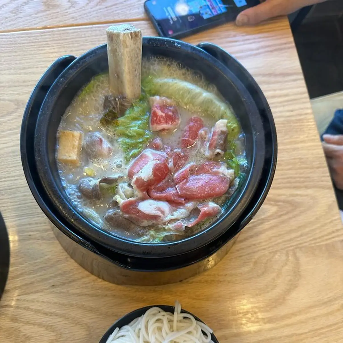 Rice Noodle Soup with Braised Bone-In Beef
