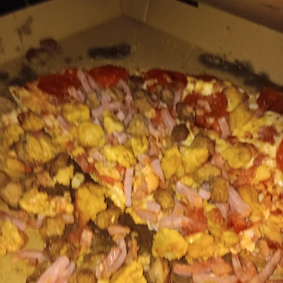 Supposed to Be 5 Meat Pizza