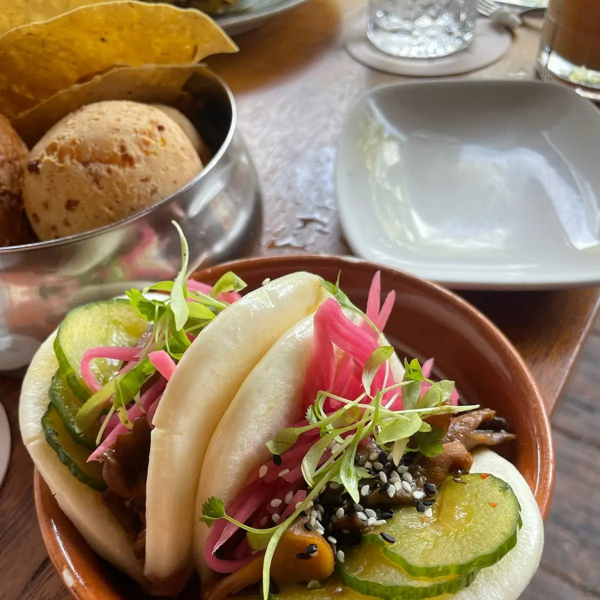 Mushroom Bao Buns