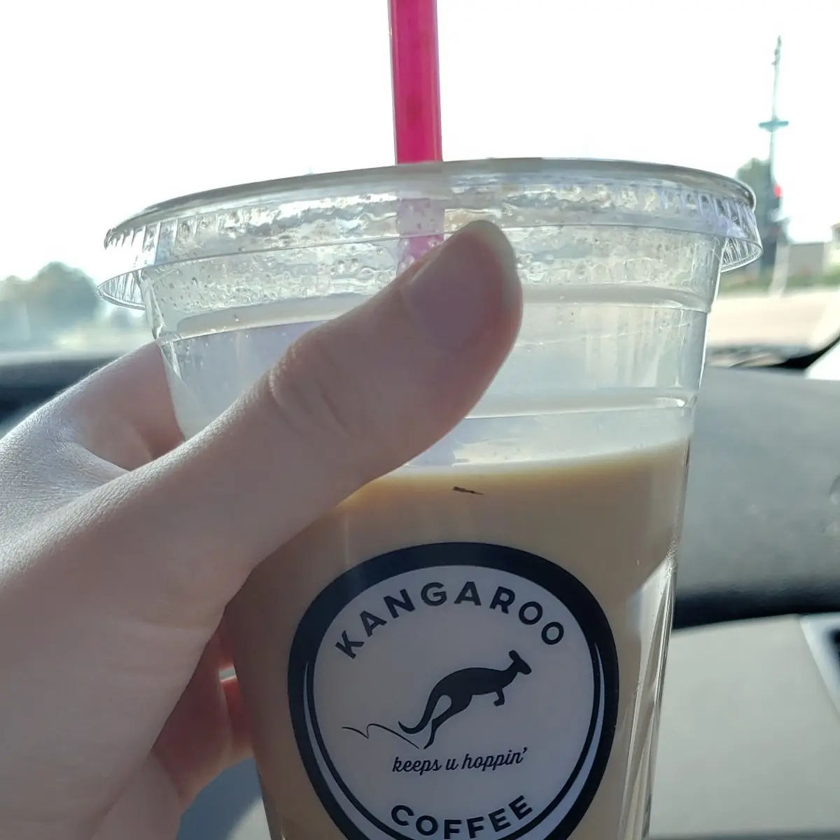 Iced Lavender Dirty Chai