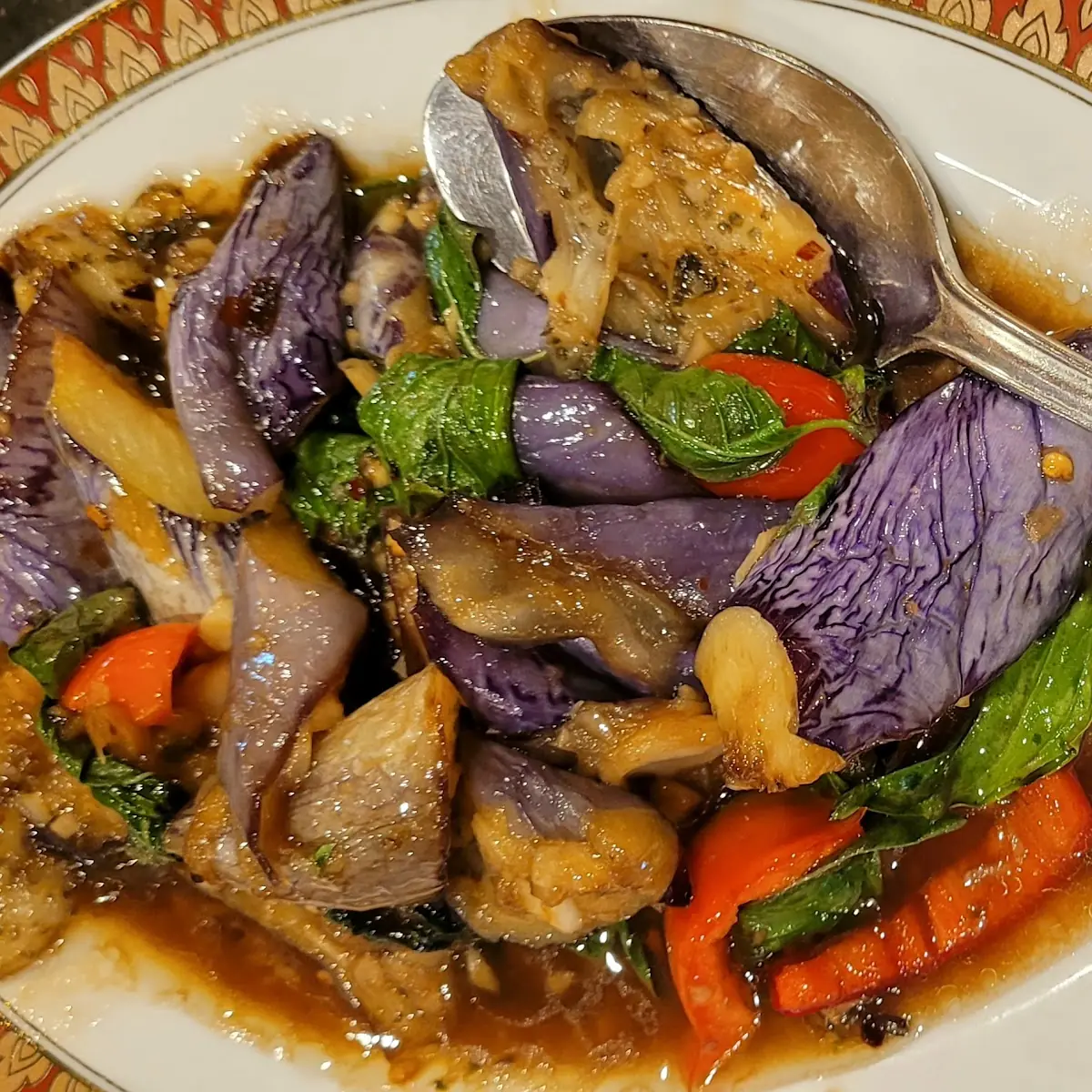 Stir-Fried Eggplant