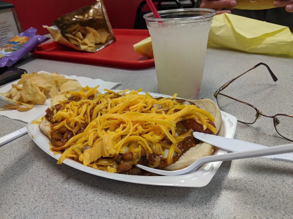 Double Chili Cheese Dog