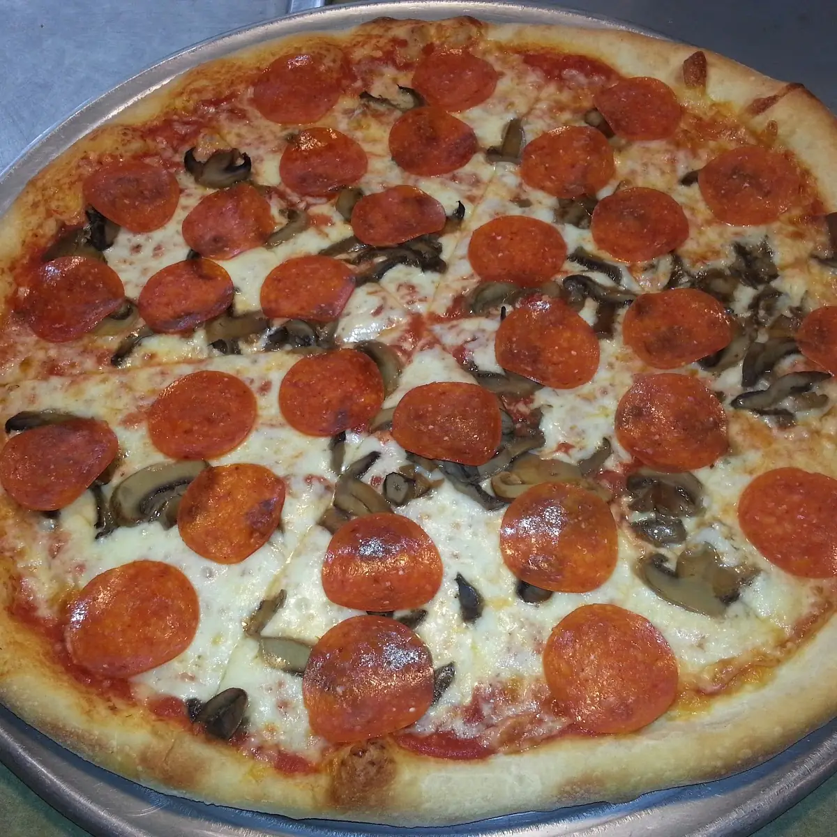 Pepperoni Mushroom Pizza