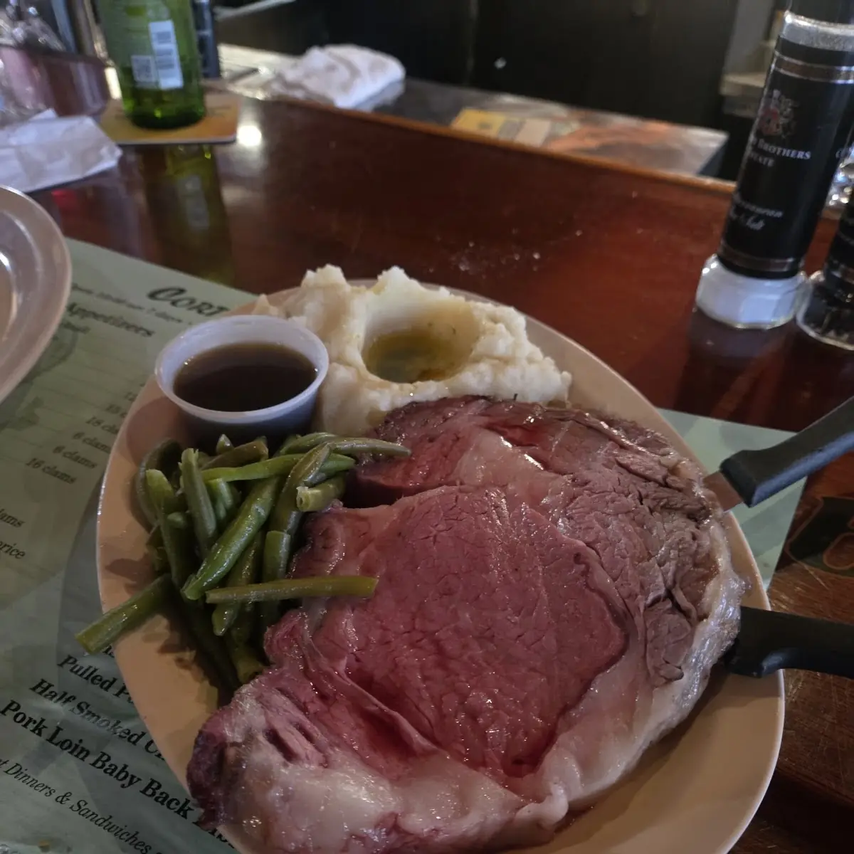 Thursday - Prime Rib Dinner