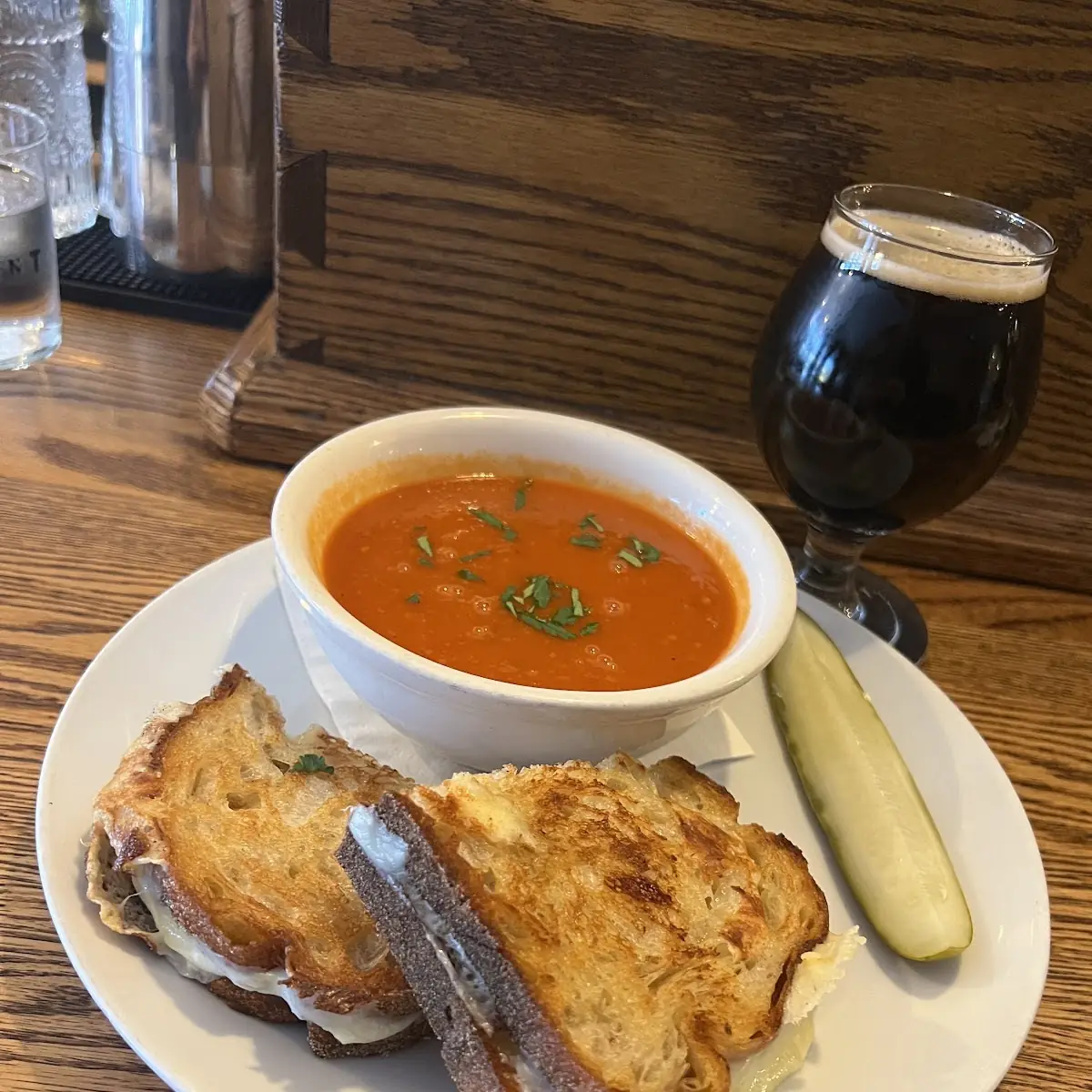 Grilled Cheese Tomato Soup