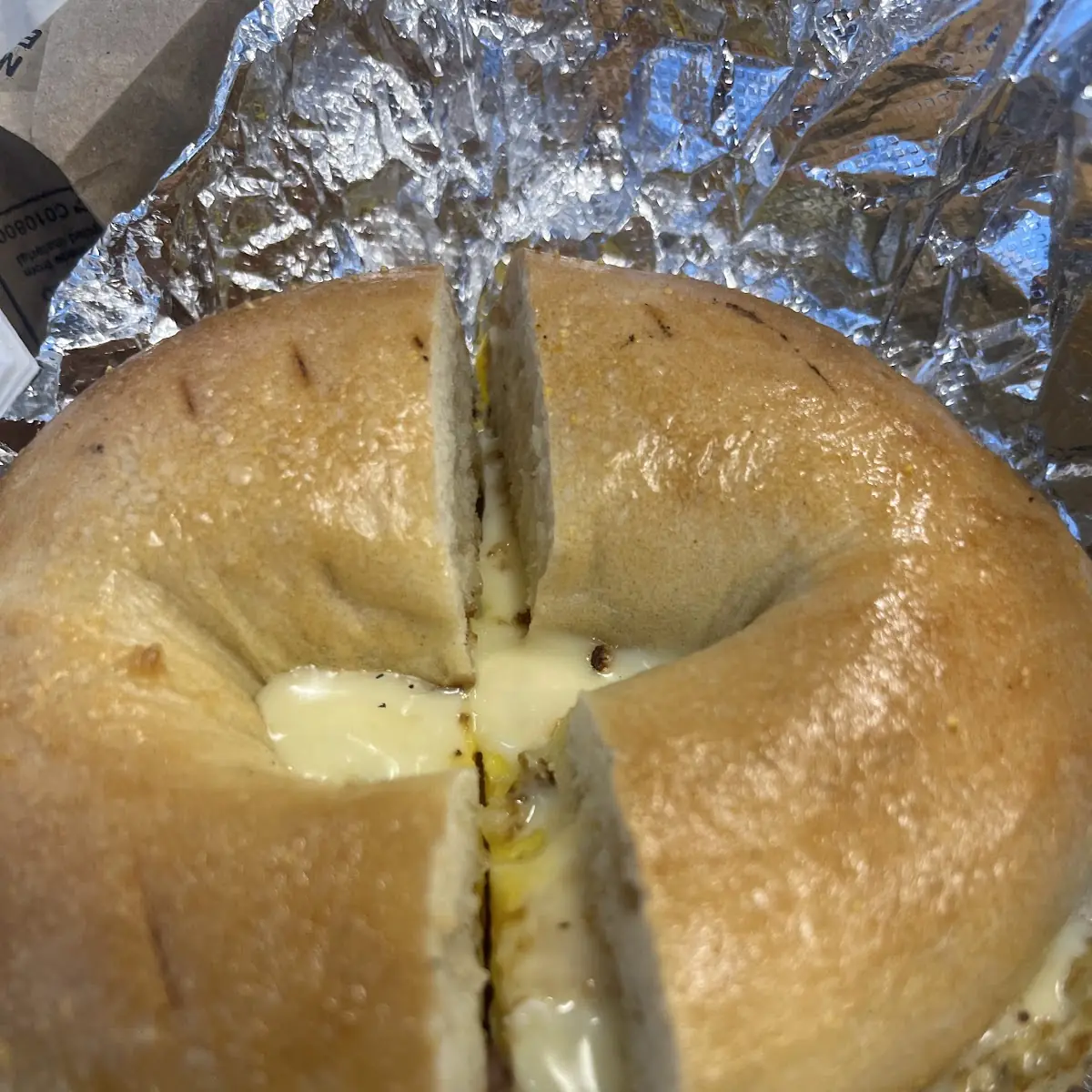 Bacon Egg Cheese Bagel