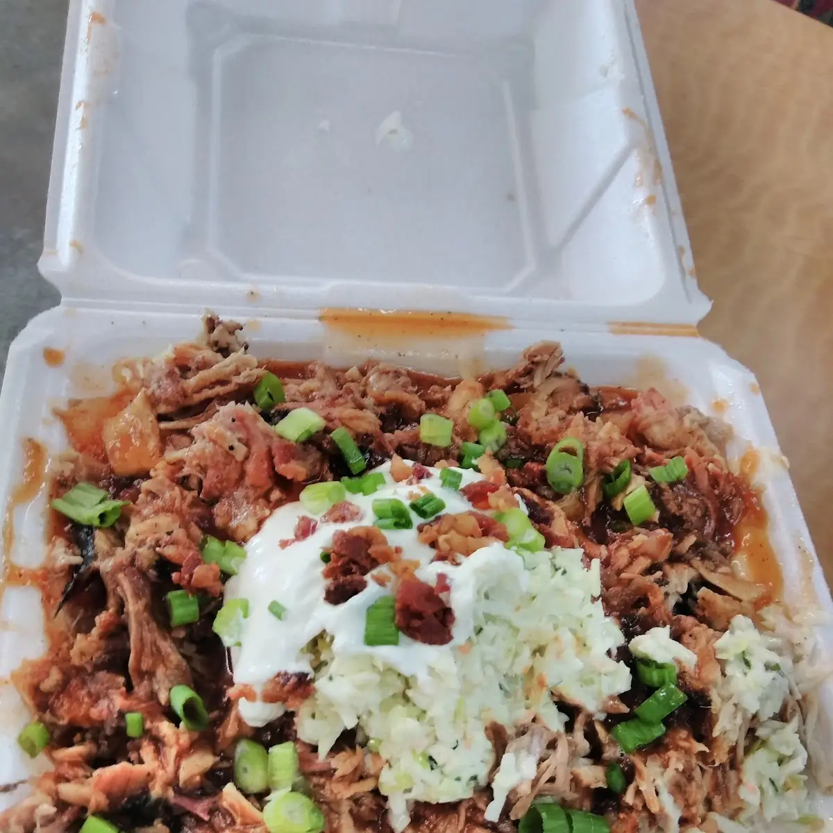 Med BBQ Baked Potato