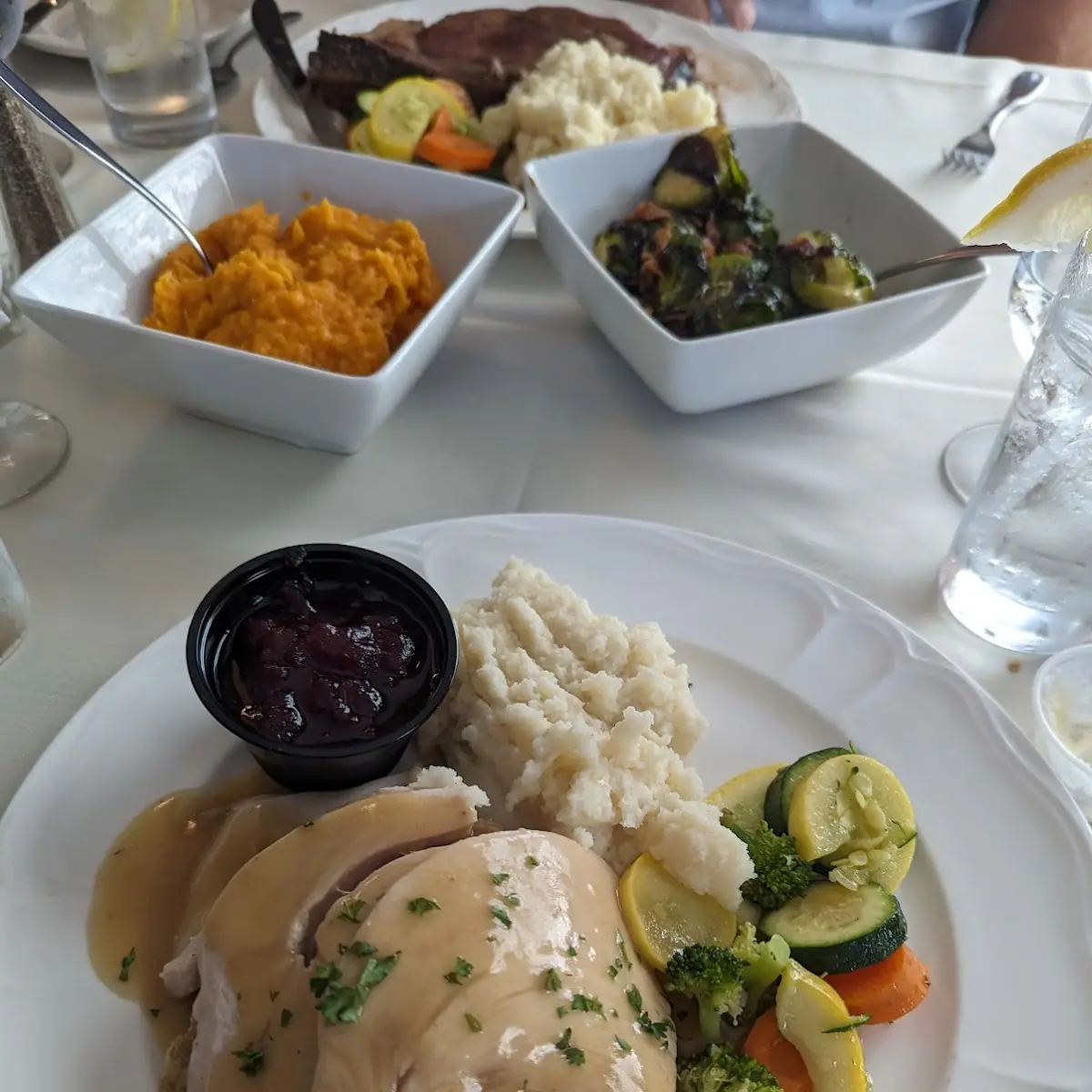 Hot Open-Faced Turkey Sandwich