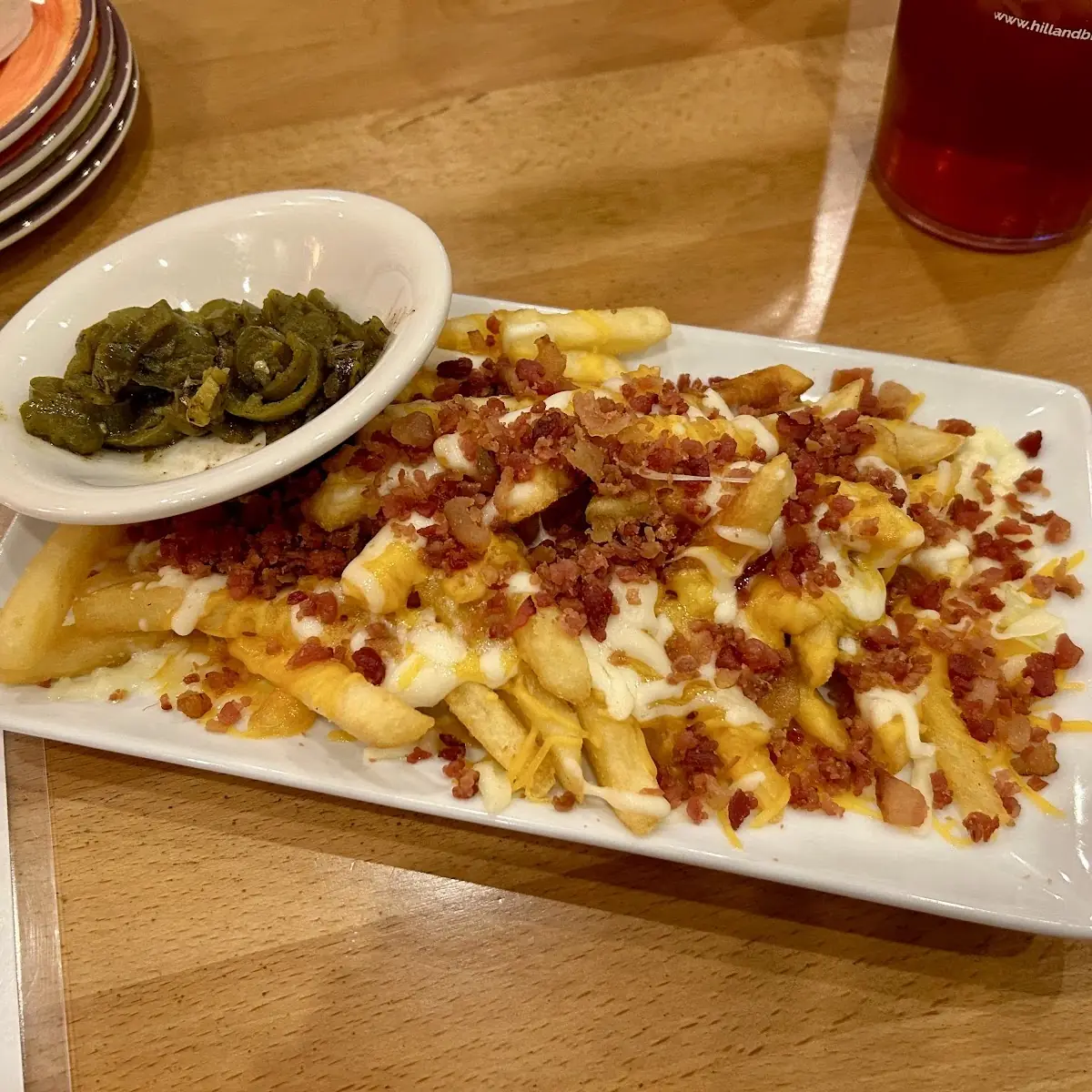 Belly Rubbin' Loaded Cheese Fries