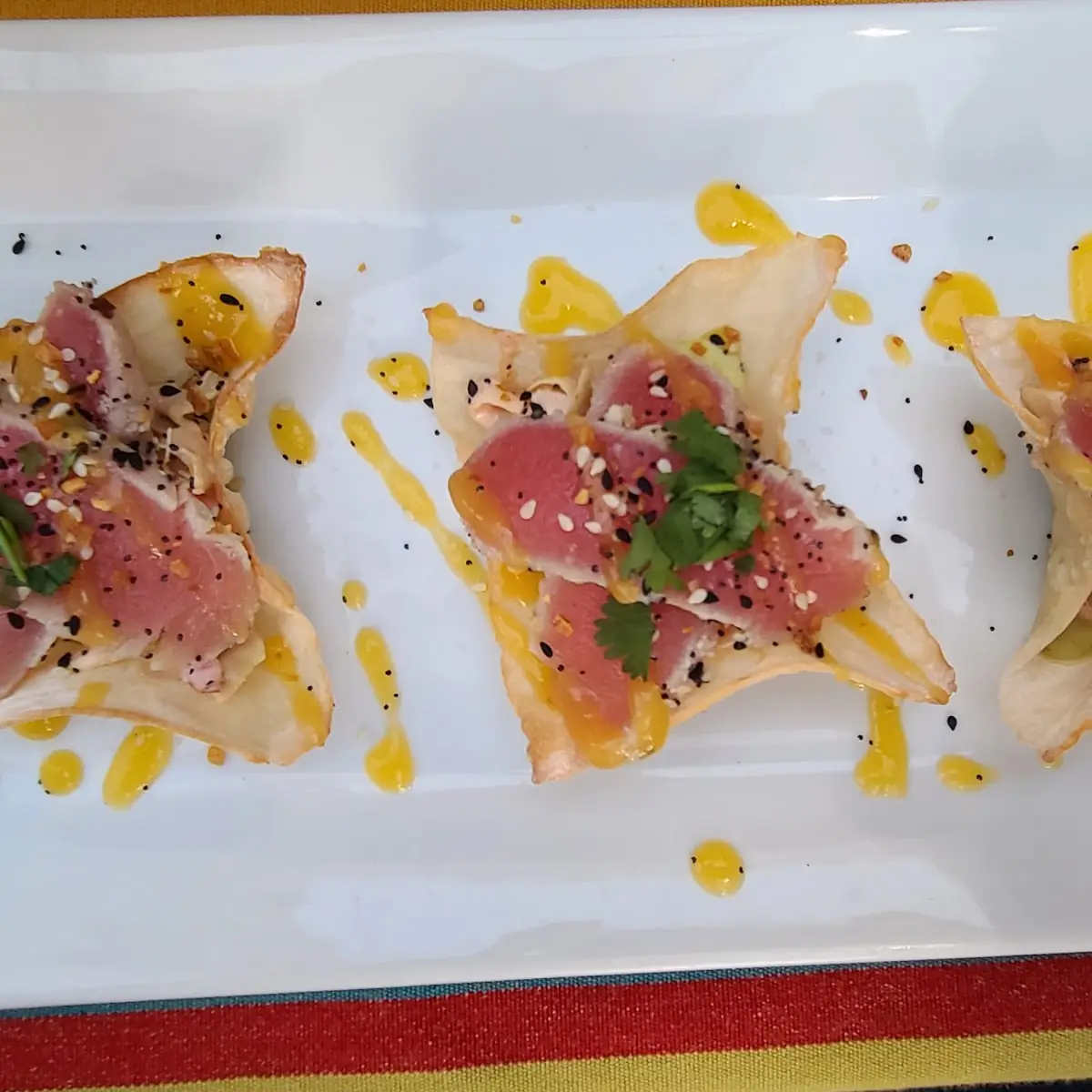 Ahi Tuna Crisps