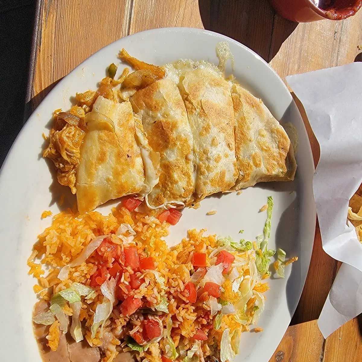 Quesadilla Lunch