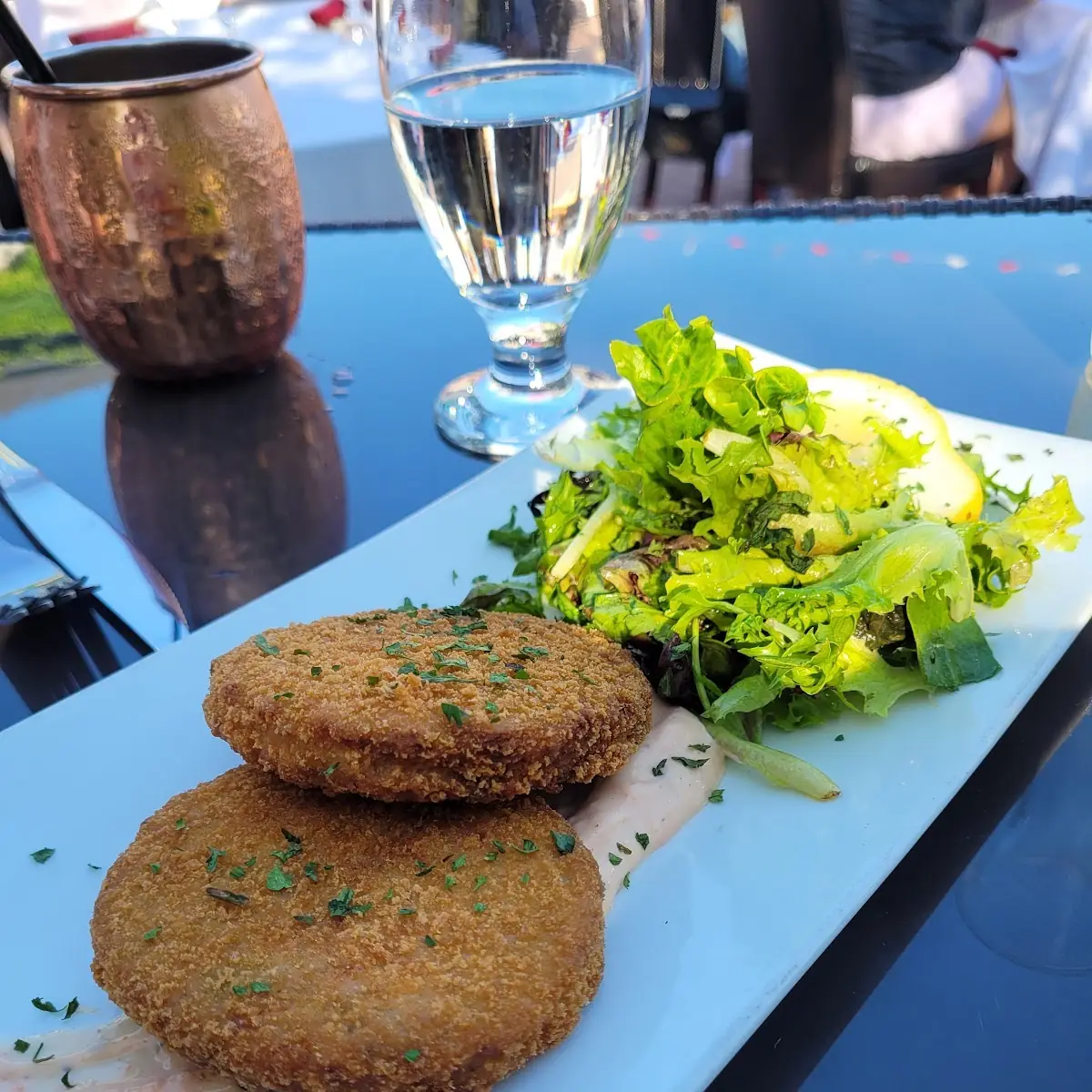 Crab Cakes, Artisan Grill