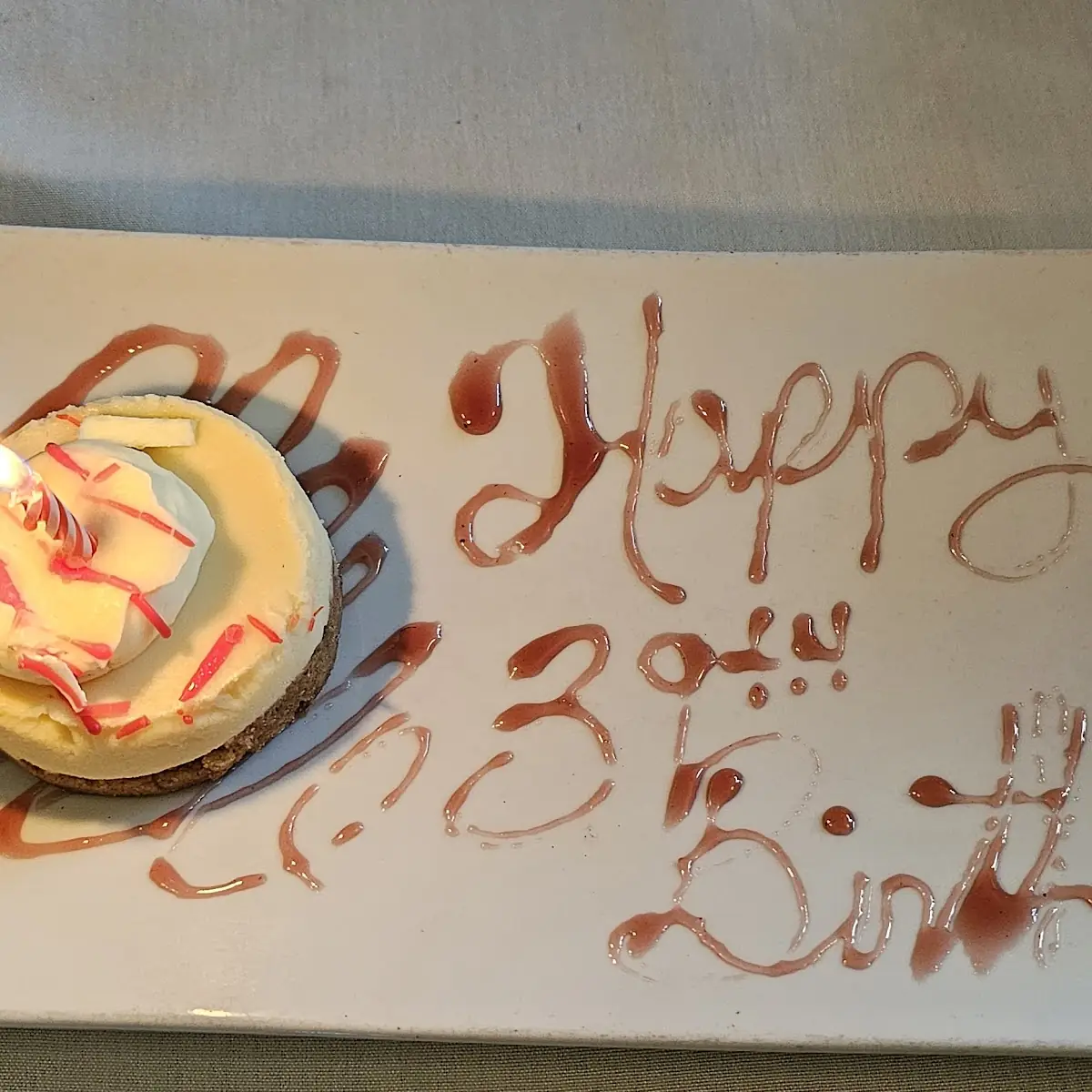 Lemon Cheesecake, Artisan Grill