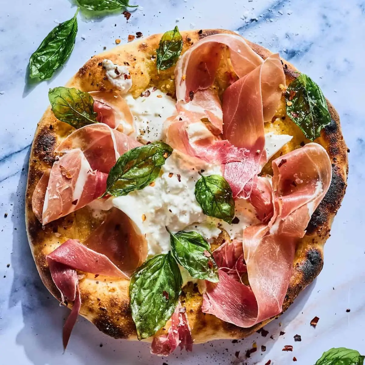 Burrata Cheese Pizza
