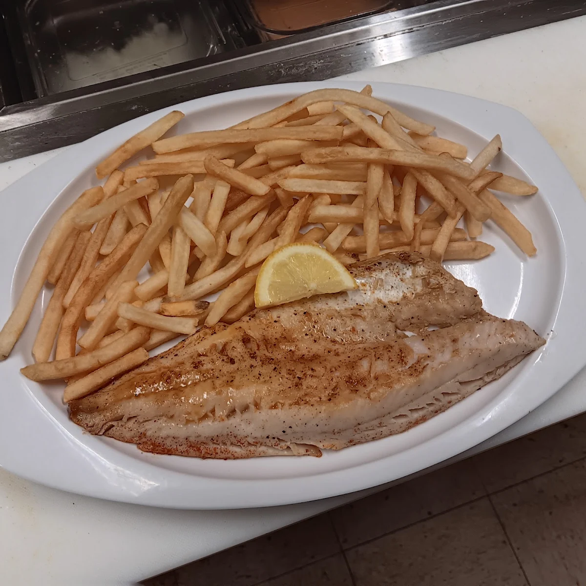 Pan Fried Walleye Fries
