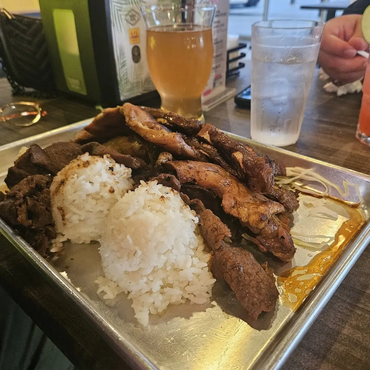 Hawaiian BBQ Short Rib Plate