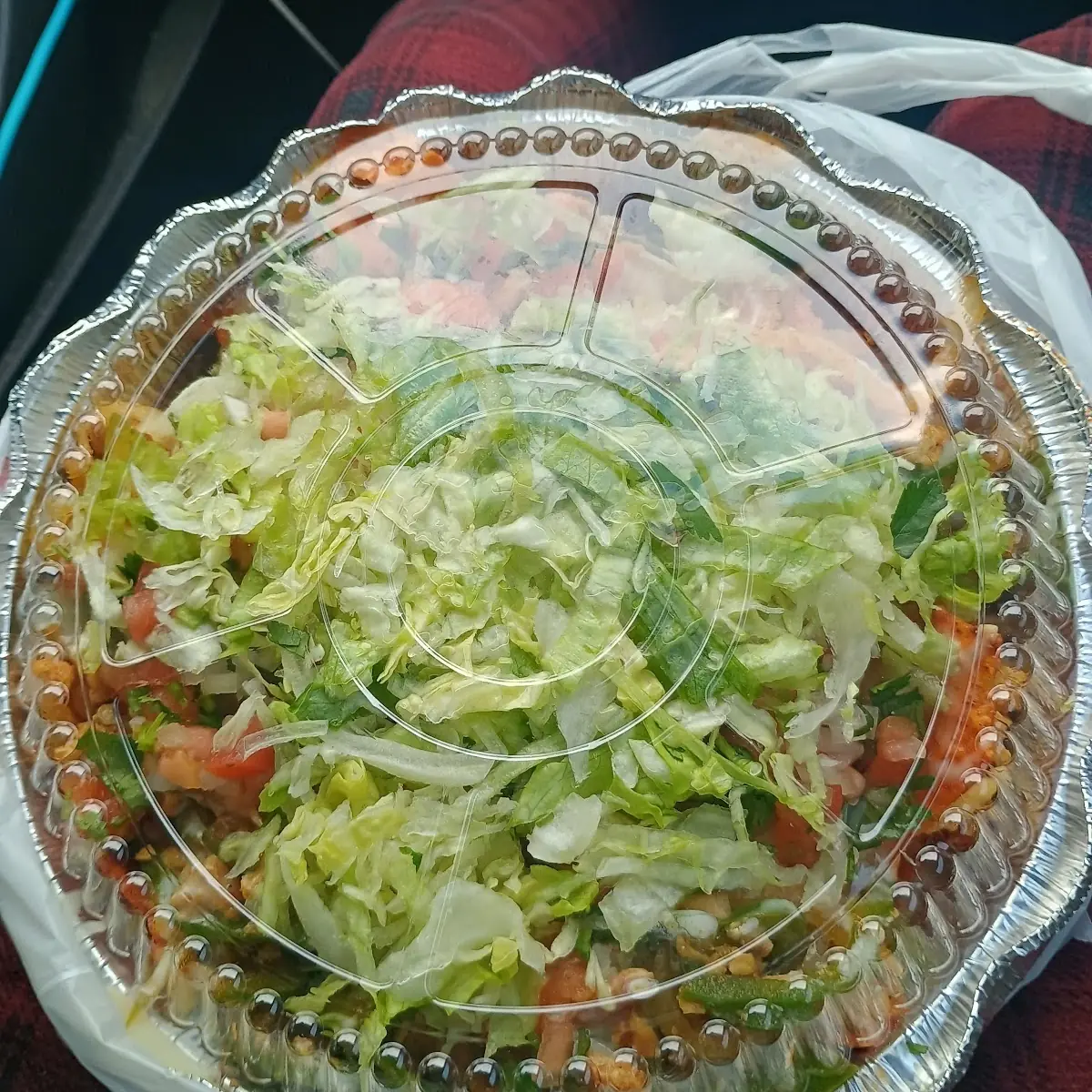 Doritos Salad with Grill Chicken