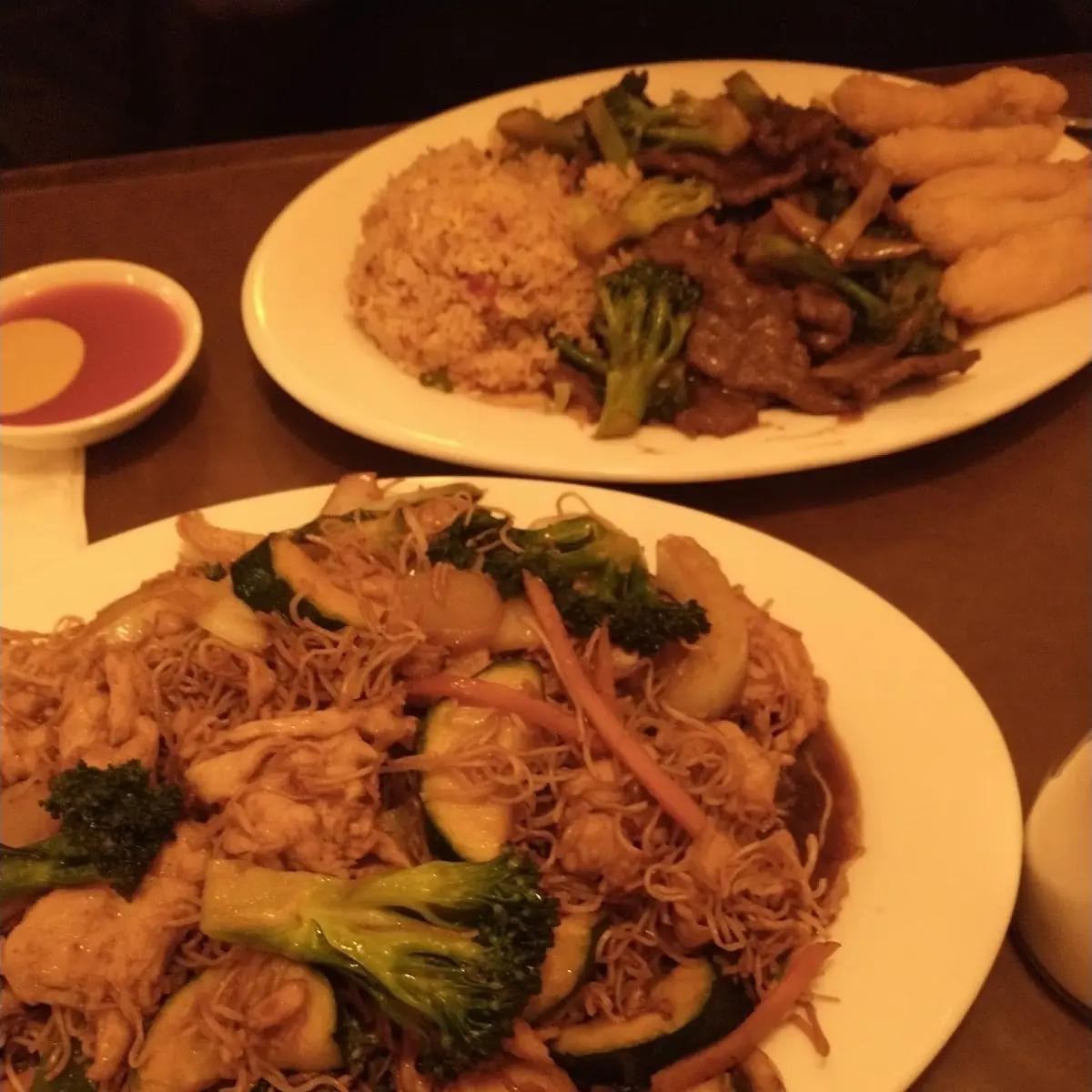 Chicken Pan Fried Noodles